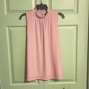 Apt. 9 Size XL - Dotted Pink Top